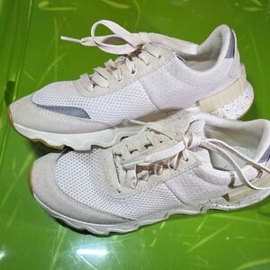 Sorel Women's Cream and Gray Sneakers